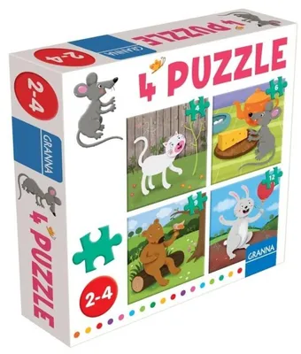 Zdjęcie produktu dla Puzzle Granna - z Myszką