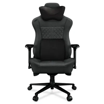 Zdjęcie produktu dla Fotel komputerowy biurowy YUMISU 2052 Gray Black Tkanina szaro-czarny, fotel gamingowy, krzesło do biura, poduszki