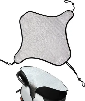 Immagine prodotto di Cuscini per sella da moto - Cuscini per sella da moto impermeabili - Rivestimenti riflettenti per cuscini da moto - Accessori da moto per uomo e donna