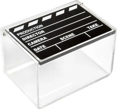 Produktbild von Polaroid Film-klappe Fotoaufbewahrungsbox Durchsichtig  Durchsichtig One Size