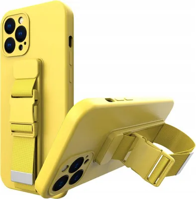 Obrázek produktu pro Lanové pouzdro pouzdro se šňůrkou pro Iphone 11 Pro Max Yellow