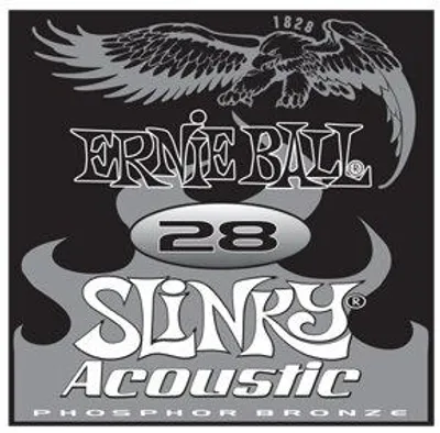 Produktbild von Ernie Ball P01828, Gitarre, Stahl, Akkustik, 6 Stück(e), 1003,3 mm