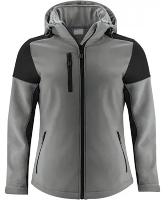 Imagen del producto de Chaqueta softshell para mujer "Prime" de la marca Printer, talla L, color gris antracita/