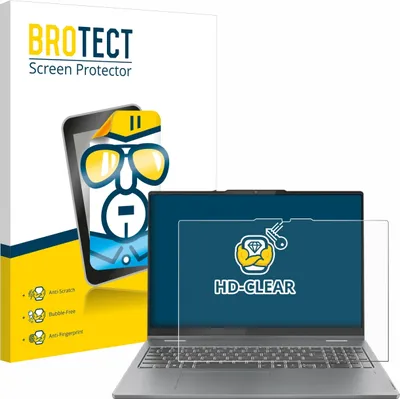 Produktbild von Für Lenovo IdeaPad 5 2-in-1 Gen 9 16" Schutzfolie BROTECT Displayschutz Display Schutz Folie Klar Transparent