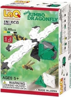 Zdjęcie produktu dla LaQ Insect World Mini Jumbo Libelle - 65-teilig