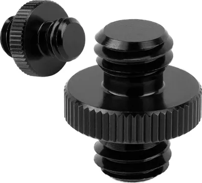 Zdjęcie produktu dla Adapter 3/8" męski na 3/8" męski przejściówka aluminiowa do kamer statywów