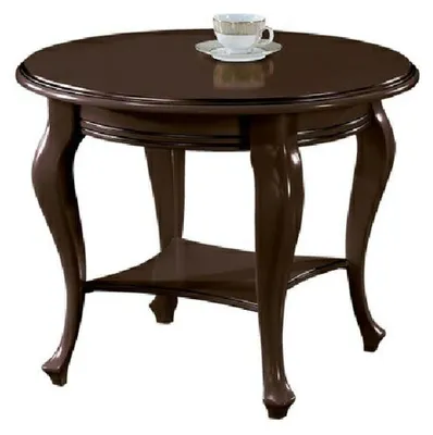 Produktbild von Rundtisch Tisch Couchtisch Tische Echtholz Massivholz Beistelltisch Serviertisch