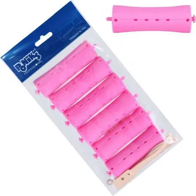 Produktbild von PONIK'S Dauerwellenwickler 28mm Dick 6 Stück - CW013 - Pink