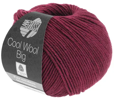Produktbild von Lana Grossa - Cool Wool Big 1000 burgund