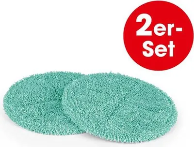 Produktbild von CLEANmaxx Akku-Spray-Mopp 360° - Ersatz-Pads 2er-Set - türkis
