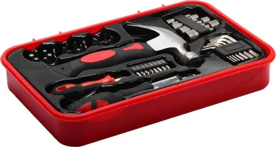 Produktbild von SCHMIDT security tools Werkzeug Set TS-43 Handwerkzeug Box 43-teilig