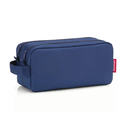 Produktbild von reisenthel duocase, Kosmetiktasche, Ordnungshelfer, Mäppchen, Schminktasche, Tasche, Polyestergewebe, Navy, 3 L, WA4005