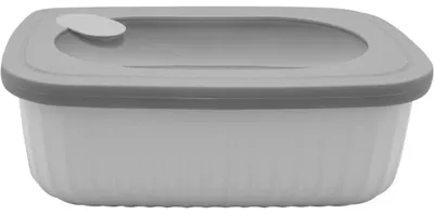Aufbewahrungsbox 850 ml mit Ventil, mikrowellengeeignet, luftdicht