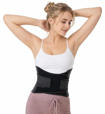 Produktbild von Bauchweg Bauchgurt Damen, Postpartum Taillenstützgürtel mit Belly Belt