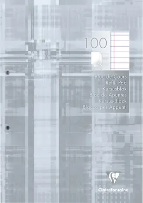 Produktbild von Clairefontaine 5814C, Muster, 100 Blätter, 90 g/m², Softcover, Universal