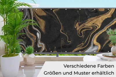Obrázek produktu pro MuchoWow® Balkonová zástěna pro ochranu soukromí - rohož pro ochranu soukromí Balkonový banner - kryt terasy - větrná clona na balkon - neprůhledná ochrana proti povětrnostním vlivům