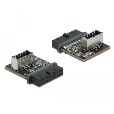 Produktbild von USB 3.2 Gen 1 Adapter, 19Pin Pfostenbuchse > intern Key A Buchse