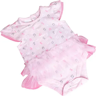 Productafbeelding van Guess babyromper voor meisjes, roze, met logo, maat 68