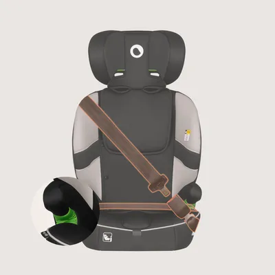Produktbild von Lionelo Autokindersitz Billy i-Size 76-150 cm, ISOFIX- oder Sicherheitsgurtmontage, Seitenschutz und verstellbare Kopfstütze - Beige