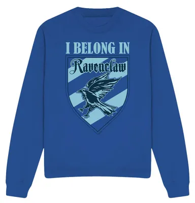 Produktbild von Harry Potter - "I Belong In" Sweatshirt für Herren/Damen Uni, Langärmlig TV36948 (M) (Königsblau)