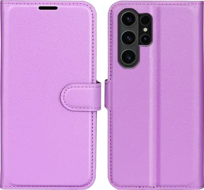 Produktbild von Samsung Galaxy S24 Ultra Hülle - Coverup Klapphülle - Violett