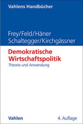 Obrázek produktu pro Demokratische Wirtschaftspolitik