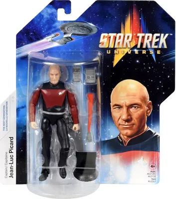 Obrázok produktu pre Bandai Star Trek akčná figúrka Kapitán Picard 5 palcov - zberateľský predmet