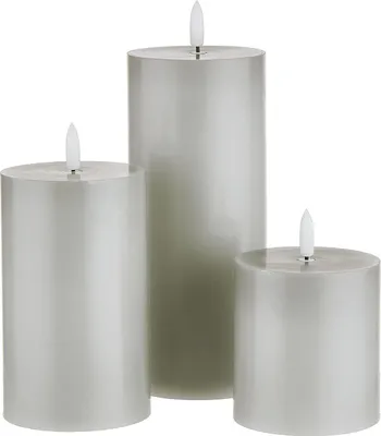 Produktbild von BUTLERS LED-Kerzen NORDIC LIGHT 3er-Set