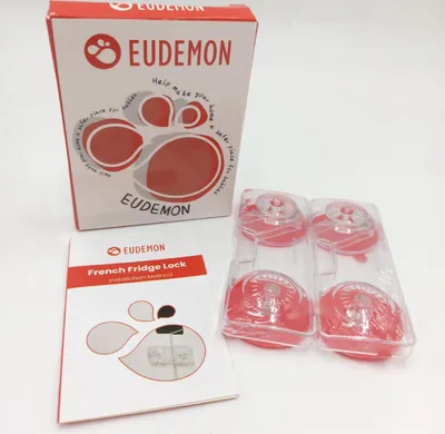 Image de EUDEMON Verrouillage de réfrigérateur Lot de 2 Verrouillage de porte pour enfants Bébé français