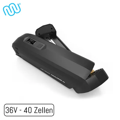 Obrázok produktu pre windmeile | Hailong 2 kryt pre batérie e-bike s 36V 40 článkami, USB výstup, odolný proti striekajúcej vode, bicykel, e-bike, elektrobicykel, pedelec