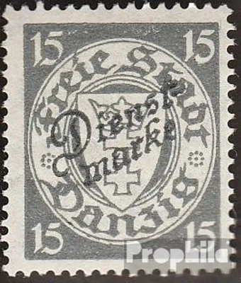 Produktbild von Briefmarken Danzig 1924 Mi D43b gestempelt Dienstmarke
