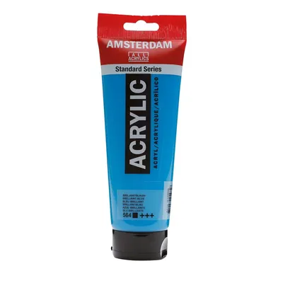 Immagine prodotto di Amsterdam Serie Standard Tubo di vernice acrilica 250 ml - Blu brillante 564