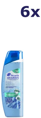 Produktbild von 6x Head & Shoulders Shampoo 250ml pure intense extra verkoelend