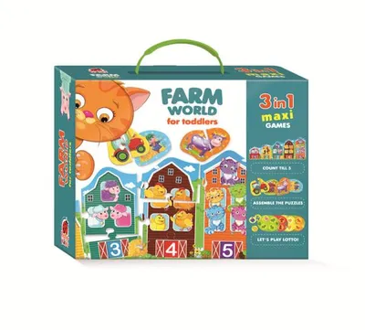Obrázok produktu pre Gra Edukacyjna Farma Svet Pre Batoľatá Rk1310-01 Roter Kafer