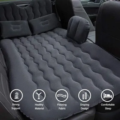 Immagine prodotto di Materasso gonfiabile per auto, impermeabile, monopezzo, nero