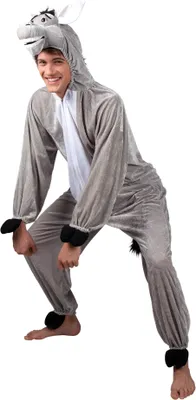 Produktbild von B88010-195 Kinder Damen Herren Esel Overall-Kostüm bis max.195 cm Körpergröße