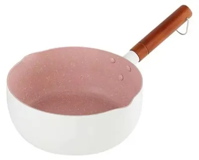 Image de Poêle en acier inoxydable, 20 cm, style japonais, antiadhésive, sans couvercle, e BSCI, design élégant, pour la cuisson