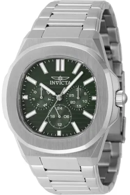 Immagine prodotto di Invicta Speedway 48329 Orologio da Uomo - Movimento al Quarzo - Acciaio Inossidabile con Quadrante Verde - 41 mm