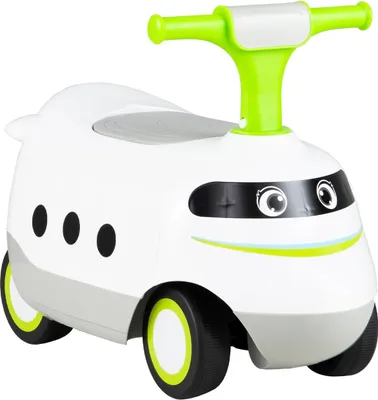 Obrázek produktu pro Dětské odrážedlo s klaksonem a úložným prostorem, zelené