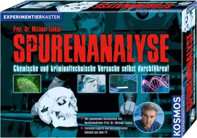 Produktbild von Kosmos Prof. Dr. Michael Tsokos` Spurenanalyse, Experimentier-Set, 12 Jahr(e), Mehrfarbig