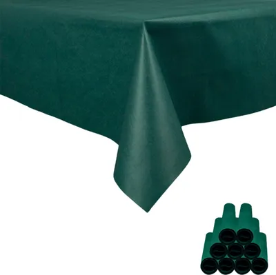 Produktbild von Sensalux Tischdecke, abwaschbar, Vorteilspack, 10 Stück, 1m x 1m, Grün
