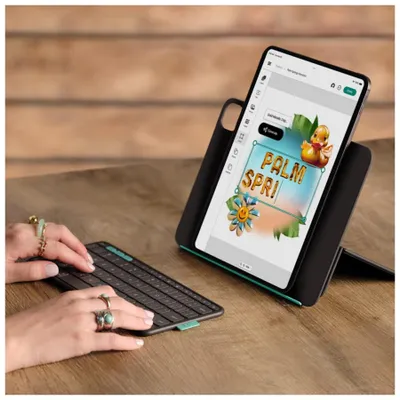 Produktbild von LOGITECH Flip Folio Graphite (US)