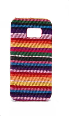 Produktbild von Handyhülle aus Stoff-Case für Samsung Galaxy S6 Cover Etuis Bumper Schale Bunt