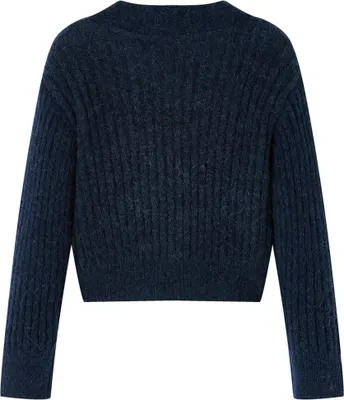 Image de vidaXL Cardigan pour enfants bleu marine 116