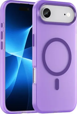 Produktbild von Mobigear Shockproof iPhone Air MagSafe Hülle Hardcase Backcover - Lila