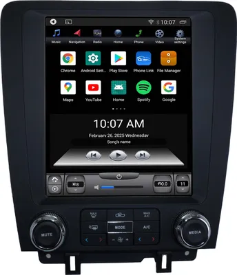 Produktbild von Für FORD MUSTANG V 2.Gen 10-15 9.7" Touch Android Autoradio GPS Navi CarPlay