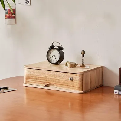 Produktbild von Holzbüro-Organizer mit Verschluss