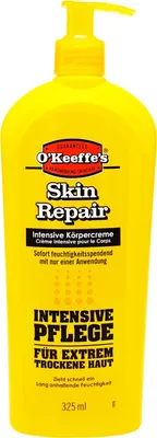 Produktbild von O'Keeffe's Skin Repair Body Lotion 325ml Pumpspender für extrem trockene & juckende Haut PZN 16061133