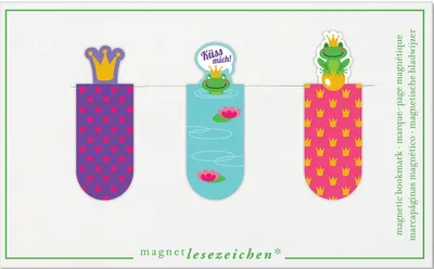Zdjęcie produktu dla Zakładki magnetyczne - Żaba