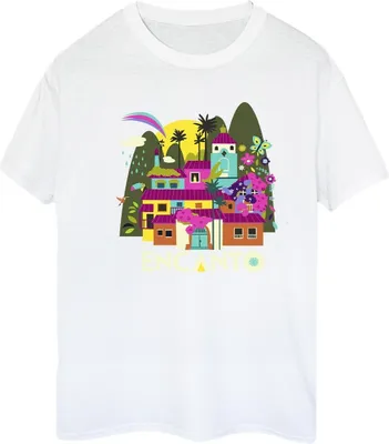 Produktbild von Disney - "Encanto Many Houses" T-Shirt für Damen BI22324 (XL) (Weiß)